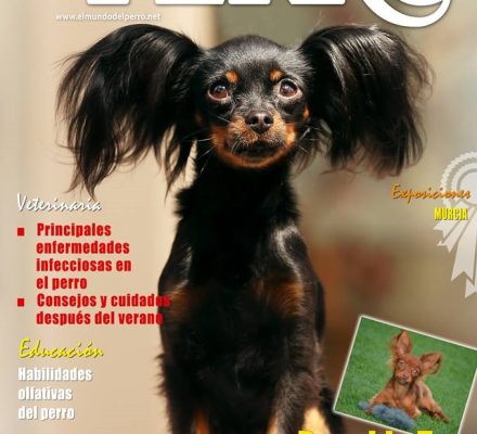 Anni Banch Eva Beauty (Xena) portada de la revista «El Mundo del Perro».